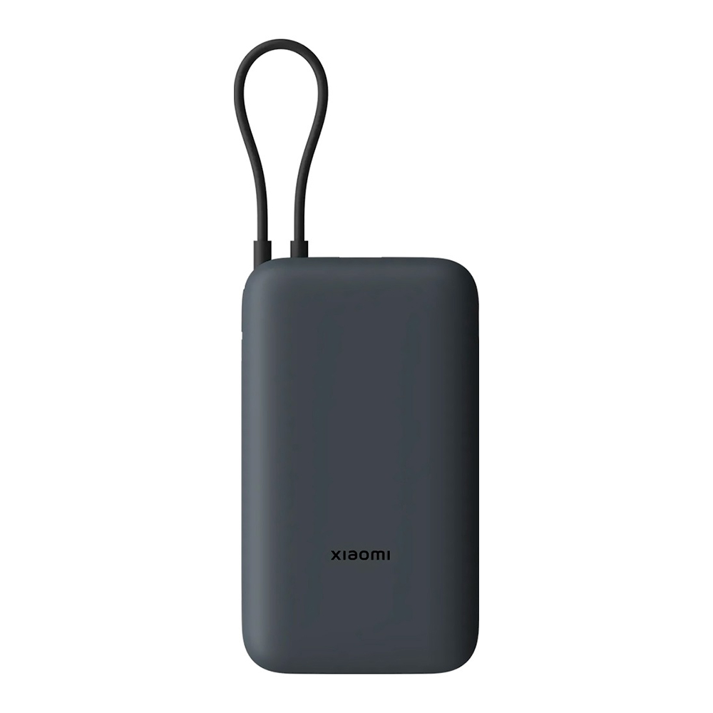 Xiaomi 22.5W Power Bank 20000mAh (Integriertes Kabel) | Dunkelgrau
